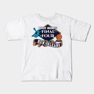 MARCH MADNESS FINAL FOUR | 2 SIDED Kids T-Shirt